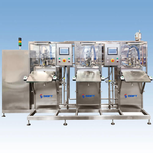 盒中袋灌装机 - BIB200D - Xi’an Shibo fluid technology co., Ltd (SBFT) - 半自动 / 咖啡 / 液体