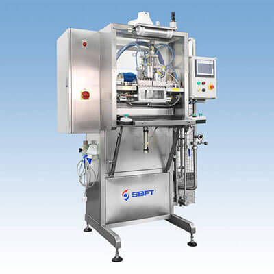 盒中袋灌装机 - ASP100S - Xi’an Shibo fluid technology co., Ltd (SBFT) - 半自动 / 果汁 / 牛奶