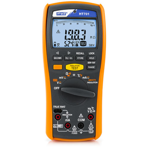 数字万用表 - HT701 - HT/意大利HT - 手持式 / 1000 V / 10 A