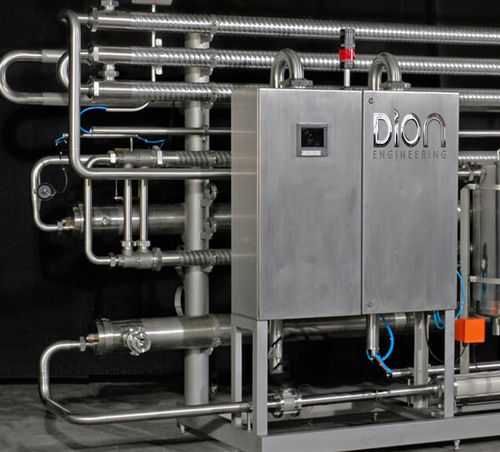 管状巴氏灭菌机 - Dion Engineering - 鸡蛋 / 自动 / 带热交换机