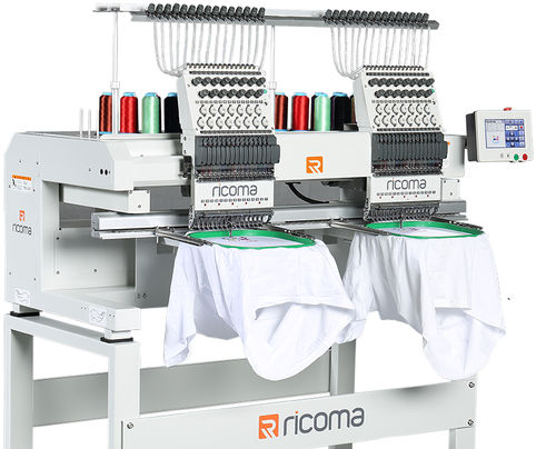 多头式刺绣机 - MT SERIES - RiCOMA International Corporation - 15针 / 电脑辅助 / 平板