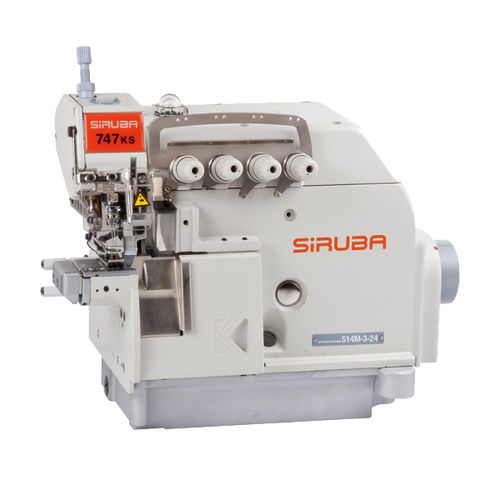 包缝线迹缝合机 - 700KS - Siruba Latin America, Inc - 双针 / 单针头 / 3线式
