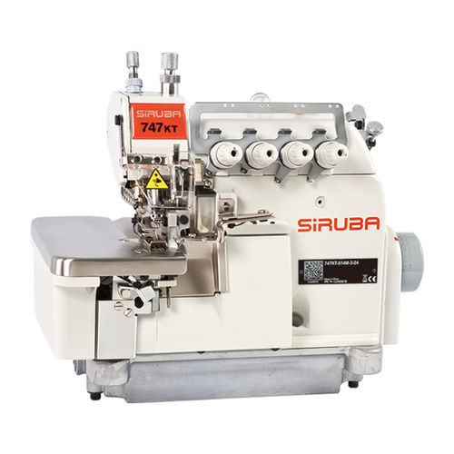 包缝线迹缝合机 - 700KT - Siruba Latin America, Inc - 双针 / 单针头 / 3线式