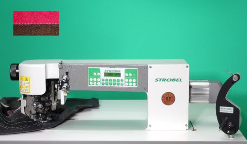 双连锁线迹缝纫机 - 718 - Strobel Spezialmaschinen GmbH - 暗针 / 单针头 / 双线