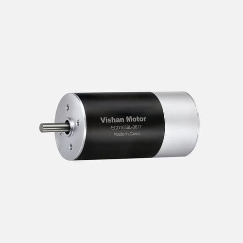 无刷电机 - ECD1638L - Vishan Motor - 直流 / 带制动装置 / 高效率