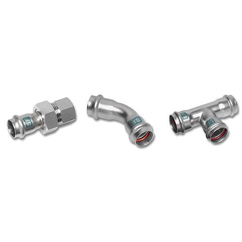 液压接头 - 19130  - SANHA GmbH & Co. KG - 气动 / 压接式 / T形