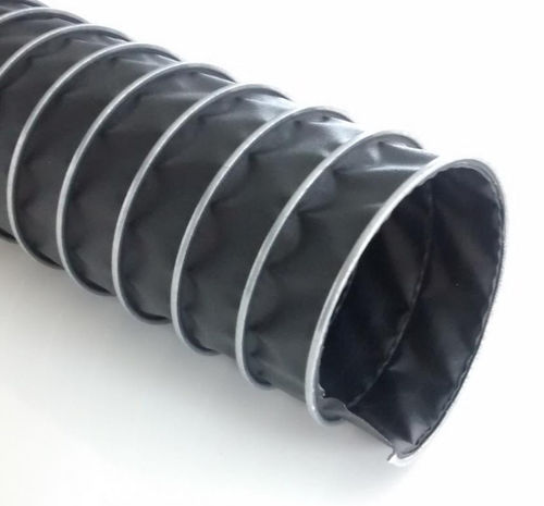 挠性风管 - ABC NEOPRENE 125 - ABC FLEX - 布料 / 电镀钢 / 聚酯