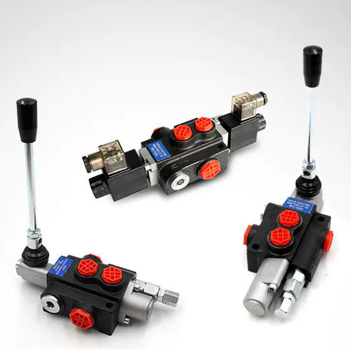 手动液压分配器 - P40 - Shijiazhuang Hanjiu Hydraulic Co., ltd - 电动 / 紧凑型 / 整体式