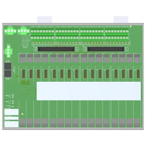 插入式接线盒 - TBE-D5016-GMI - GM International S.p.A. - 用于继电器 / 功率