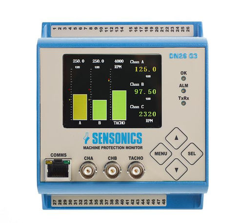 震动监控系统 - DN26 G3 - SENSONICS LTD - 速度 / 位置 / 测量