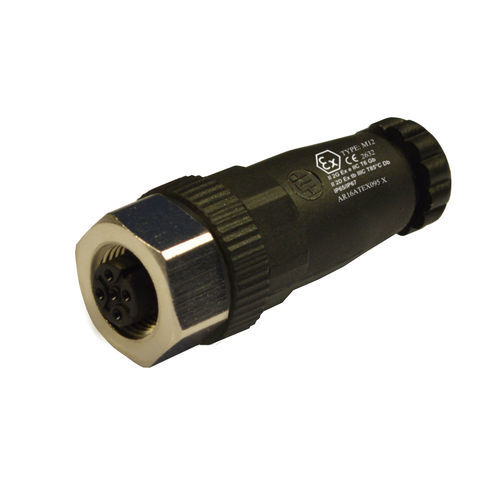 M12连接器 - 12FC4000-ATEX - H.T.P. - RF / DIN / 直线型