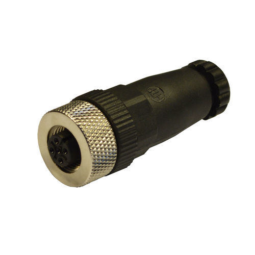 M12连接器 - 12FC4000 - H.T.P. - 供电 / 直线型 / 环形