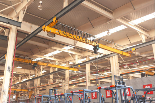 单梁桥式起重机 - S0010 - Eurocrane(China)Co.,Ltd - 悬挂式 / 钢型材 / 用于车间