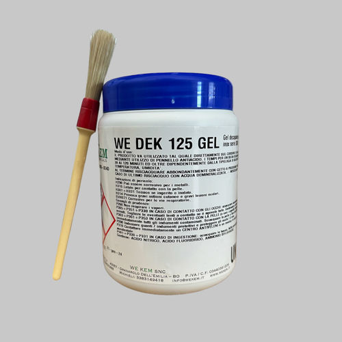焊接凝胶 - WE DEK 125 GEL - WE KEM snc - 用于不锈钢 / 剥离剂