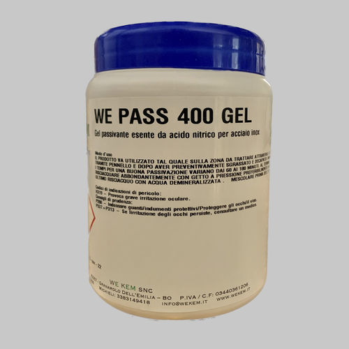 不锈钢钝化处理 - WE PASS 400 GEL - WE KEM snc - 工业
