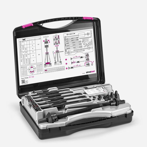 手动轴承拆卸工具 - simatool TP 150 - simatec AG - 3爪拉马 / 孔内