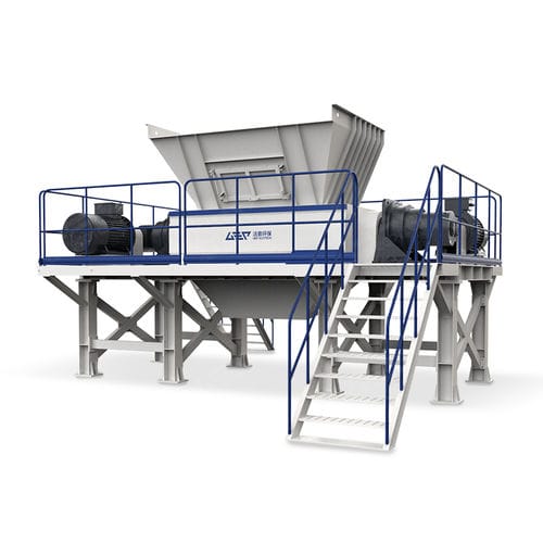 二轴破碎机 - GDL series - GEP ECOTECH CO., LTD. - 散装固体废弃物 / 坚固 / 大扭矩