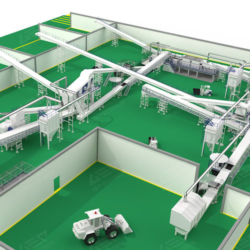 工地废料回收系统 - GEP ECOTECH CO., LTD. - 粉碎 / 经济型 / 用于工艺生产线