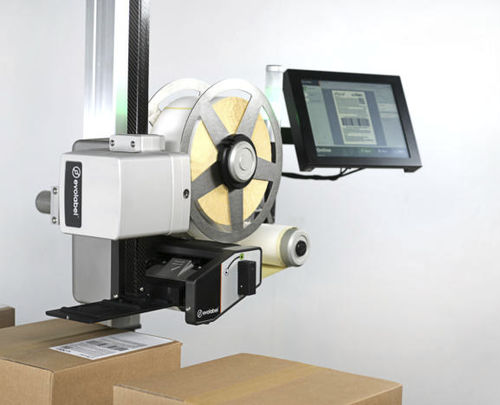顶面贴标机 - E-commerce - Industrial Labelling Systems - 物流 / 在线
