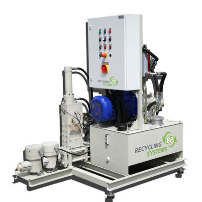 木屑制砖机 - Elan B60 - BP-Recyclingsystems GmbH - 废料 / 自动