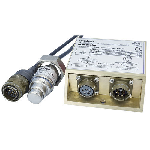 量热计流量传感器 - 4215 S101 + 4615.30 S101 - weber Sensors GmbH - 体积 / 用于液体 / 用于加工过程监督