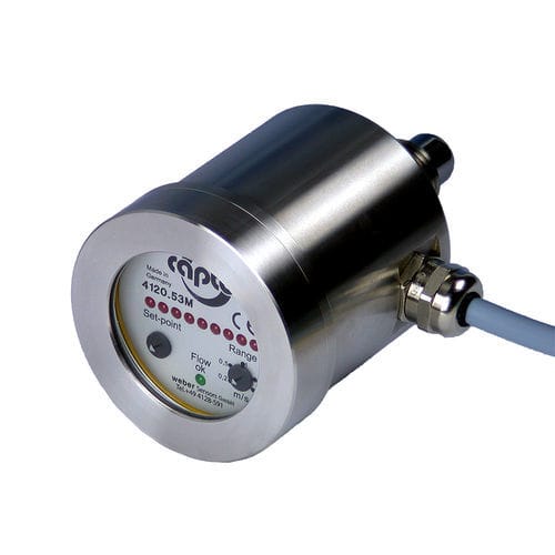 热量流量控制器 - 4120.5xM - weber Sensors GmbH - 液体 / 不锈钢 / IP67