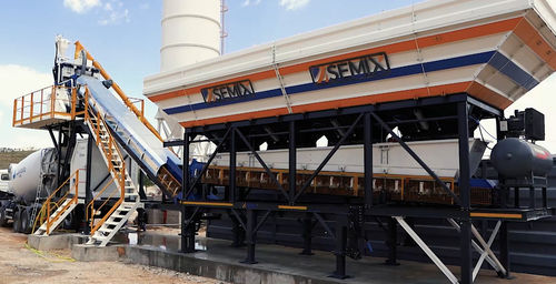 移动式混凝土搅拌站 - 60 S4 - Semix Concrete Batching Plants