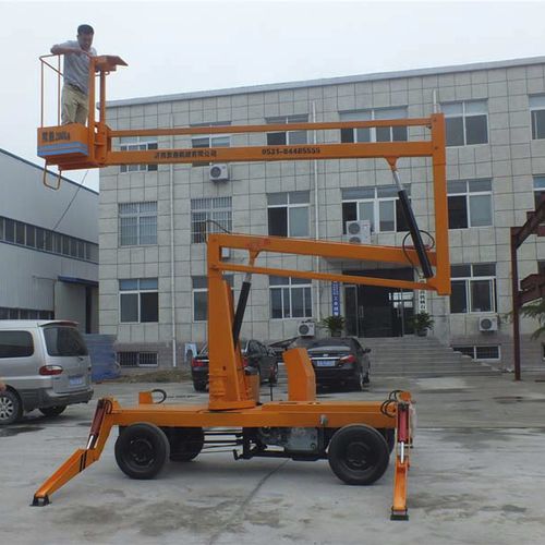 自走式铰接升降臂 - a800 series - Jinan Juxin Machinery Co., Ltd. - 轮式 / 柴油 / 液压