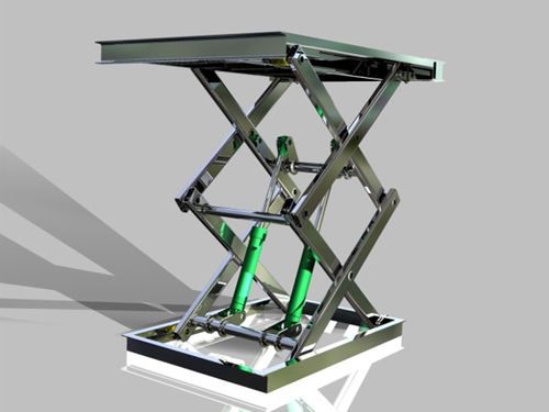 固定剪叉式升降机 - a5002 - Jinan Juxin Machinery Co., Ltd. - 液压 / 室内、室外 / 工业用途
