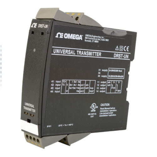 温度测量模拟信号发送器 - DRST-UN - OMEGA - DIN导轨 / 4-20 mA / 0-20mA