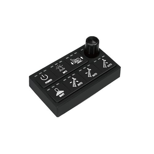 8键式数字键盘 - SPM-KEYP-B08 - Hunan SonnePower International Co., Ltd. - 面板式 / 硅胶 / PBT
