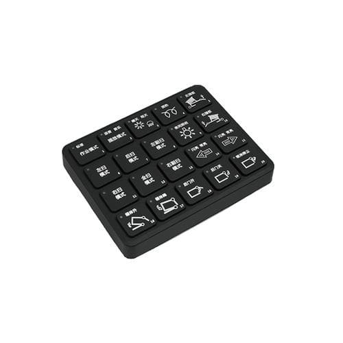 20键式数字键盘 - SPM-KEYP-A20 - Hunan SonnePower International Co., Ltd. - 面板式 / 硅胶 / CAN-总线