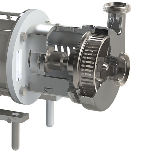 涡轮混合机 - QIM Series - Q-Pumps - 卧式 / 管路 / 用于固体