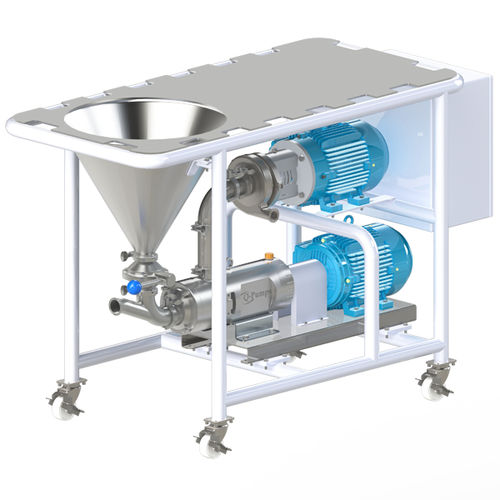 连续搅拌机 - QVM Series - Q-Pumps - 食品工业 / 化工 / 化妆品产业