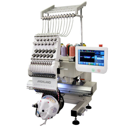 单头刺绣机 - 1201 - Highland Embroidery Machines - 12针 / 帽子
