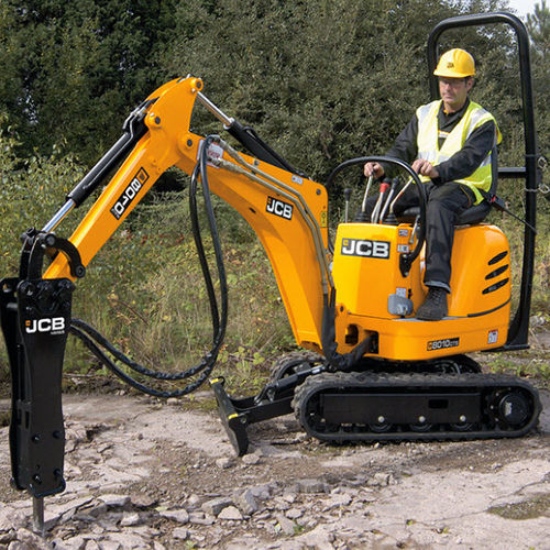 微型挖掘机 - 8010 CTS - JCB/杰西博 - 履带 / 柴油 / 用于建筑工地