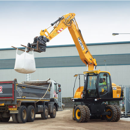 中型挖掘机 - JS175W - JCB/杰西博 - 带轮