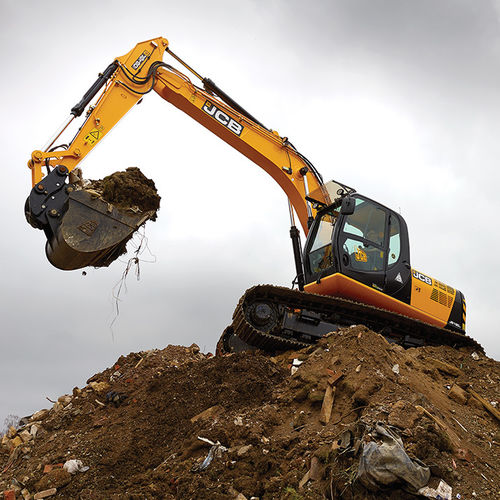 重型挖掘机 - JS180 - JCB/杰西博 - 履带式 / 用于建筑工地 / 多功能