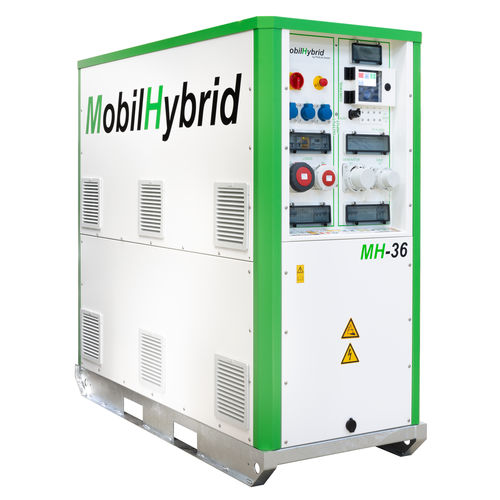 混合动力不间断电源 - MH36 - MobilHybrid by PV4Life GmbH - 三相 / 交流 / LCD显示