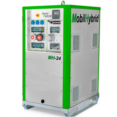 混合动力发电机组 - MH24 - MobilHybrid by PV4Life GmbH - 电池动力 / 三相 / 集装箱式