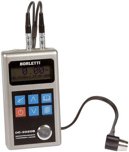 金属测厚仪 - DC2000C - Borletti - 用于有色金属 / 便携式 / 超声波