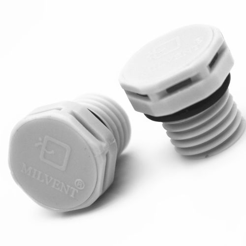 增压塞子 - MIV-12  - Shenzhen Milvent Technology Co.,Ltd - 六角形 / 螺纹 / 塑料