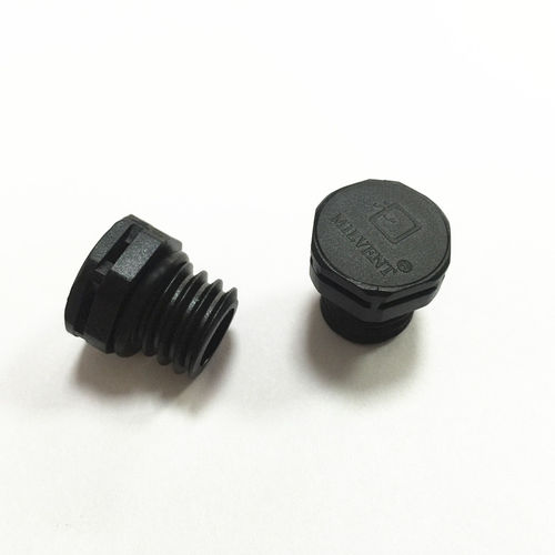 无螺纹端盖 - NPT1/4 - Shenzhen Milvent Technology Co.,Ltd - 圆柱形 / 塑料 / 防护