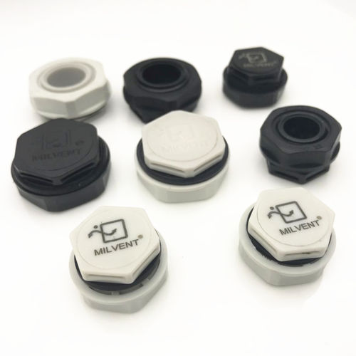 六角形塞子 - MIV-16 - Shenzhen Milvent Technology Co.,Ltd - 螺纹 / 塑料 / 增压