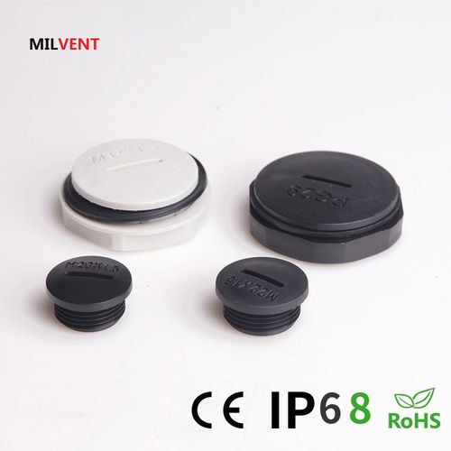 圆形塞子 - MIV-NSP - Shenzhen Milvent Technology Co.,Ltd - 螺纹 / 尼龙 / 防护