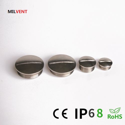 圆形塞子 - MIV-RSBSP - Shenzhen Milvent Technology Co.,Ltd - 螺纹 / 镀镍黄铜 / 防护