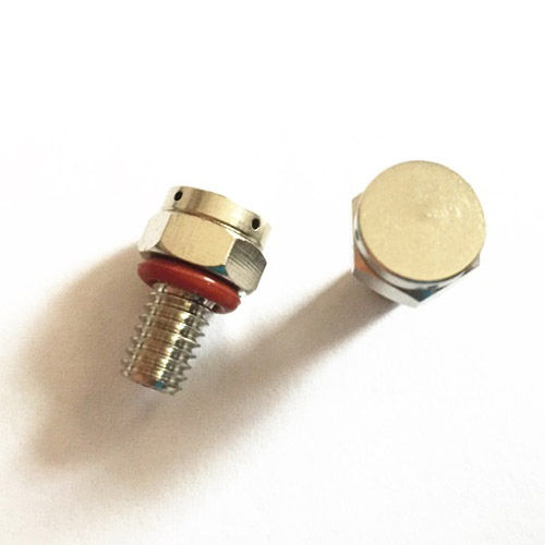 圆形塞子 - MIV-08MS - Shenzhen Milvent Technology Co.,Ltd - 螺纹 / 金属 / 通气