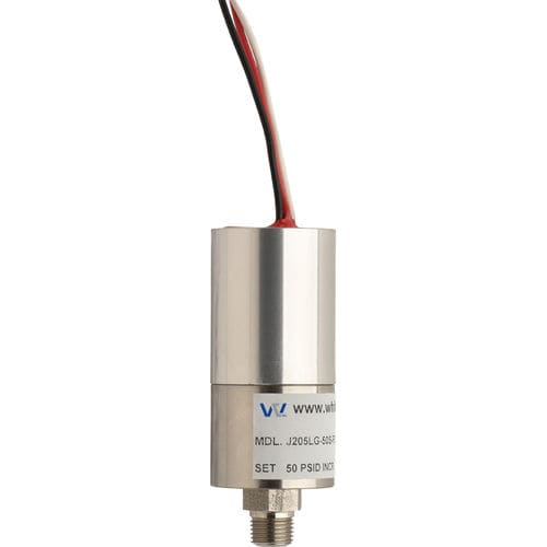 隔膜压力开关 - J205LG High Pressure NEMA 4 Switch - Whitman Controls Corporation - 螺纹 / 用于气体 / 液体