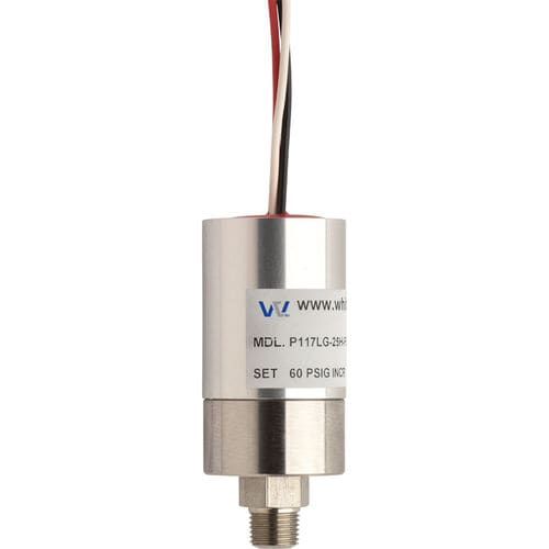 胶囊式压力开关 - P117LG  - Whitman Controls Corporation - 液体 / 不锈钢 / 耐用型