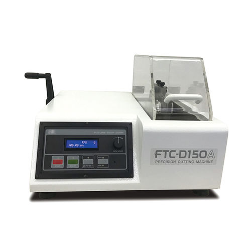 旋转刀切割机 - FTC-D150A - FUTURE TECH - 用于金属 / 用于陶瓷 / 样本